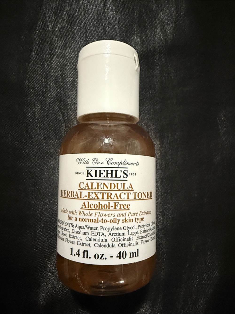 Kiehl's Calendula Herbal-Extract Toner — White & Brown Bottle